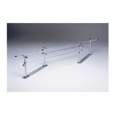 Fabrication Enterprises Steel Base Folding Parallel Bars, Height and Width Adjustable, 10' L 15-4005